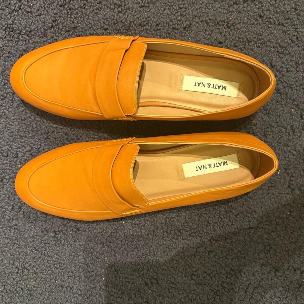 Matt & Nat cognac brown Loafers